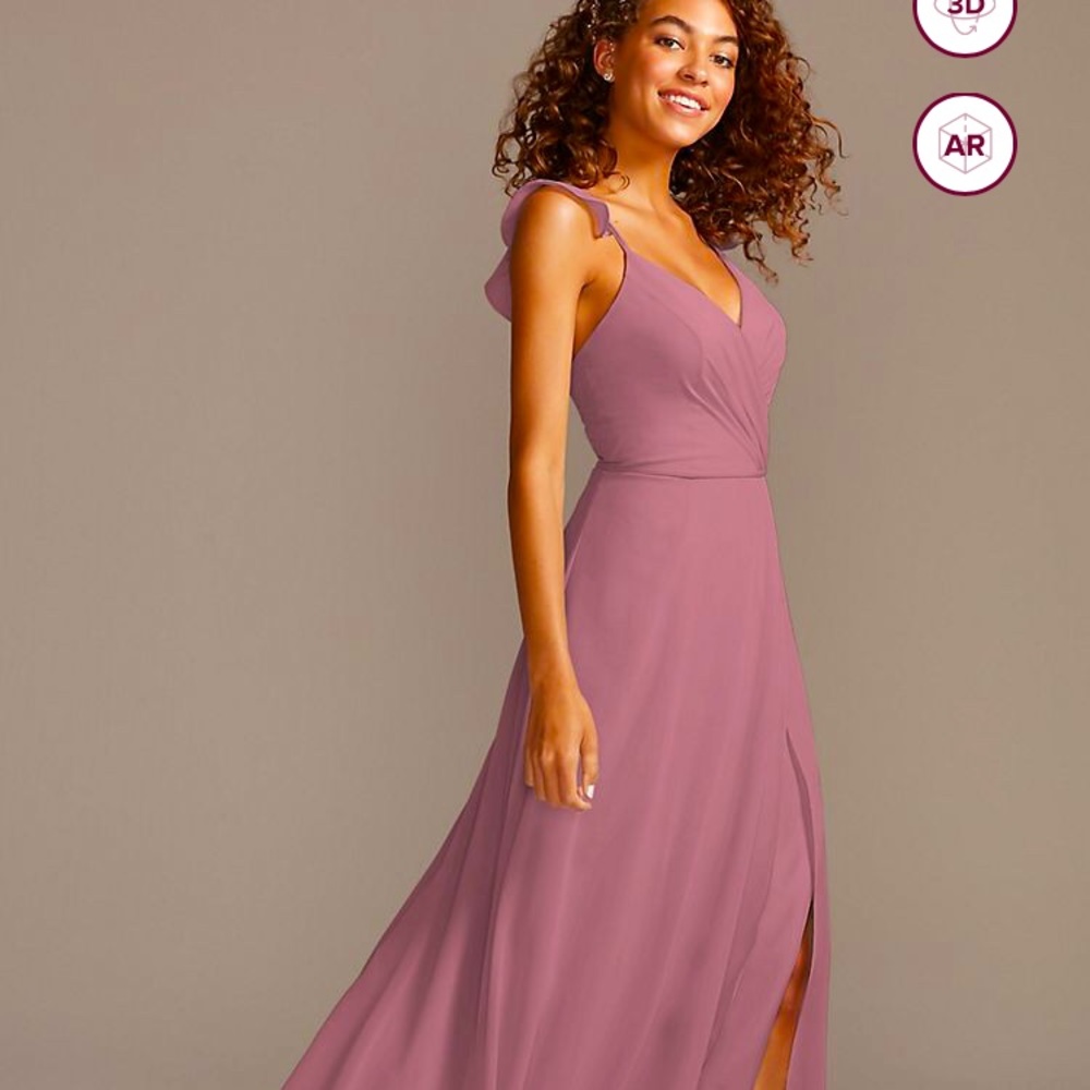 David’s Bridal Quartz (Pink/Purple) Bridesmaid’s Dress NWT!! SZ4